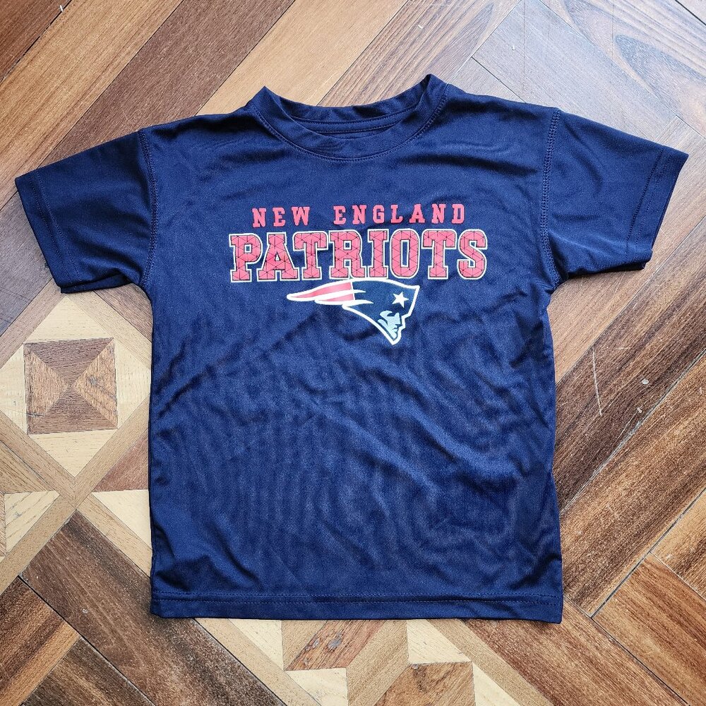 NFL New England Patriots Kids Navy Blue Tee